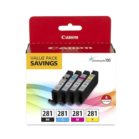 Canon Black/Cyan/Magenta/Yellow,  2091C005